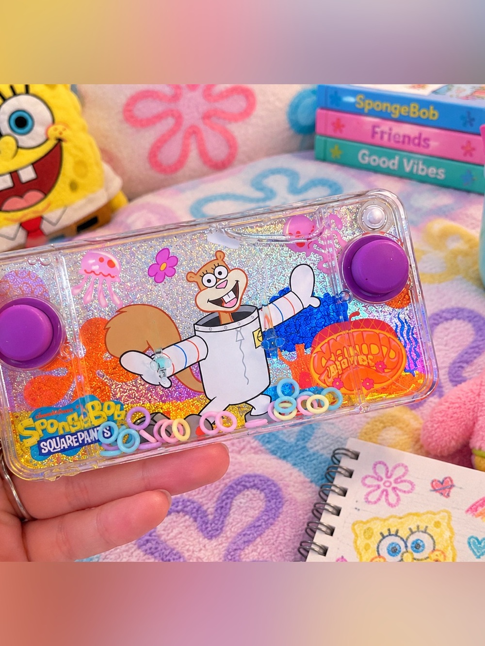 SpongeBob water toss game